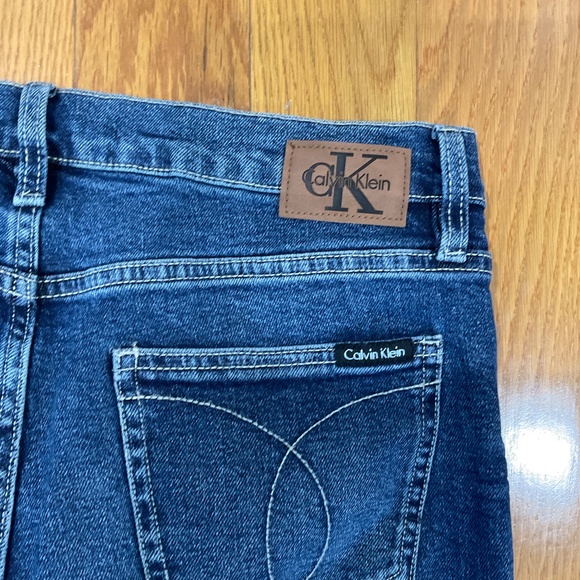 Calvin Klein Blue Denim Jeans, Size 8, NWOT - Picture 4 of 4